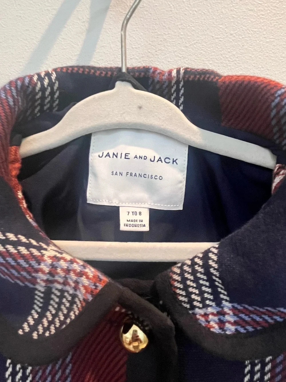 Janie and Jack new worn